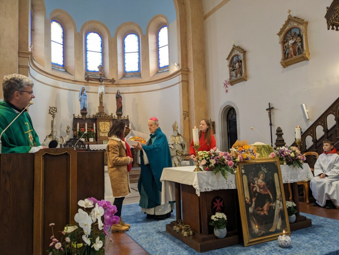 Oslava narozenin emeritního biskupa Františka Radkovského